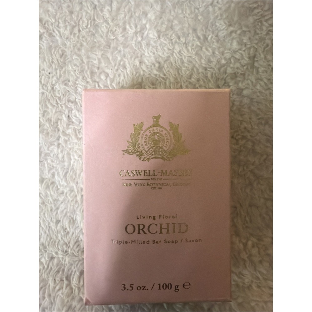 Caswell Massey NYBG Orchid Bar Soap 3.5oz New